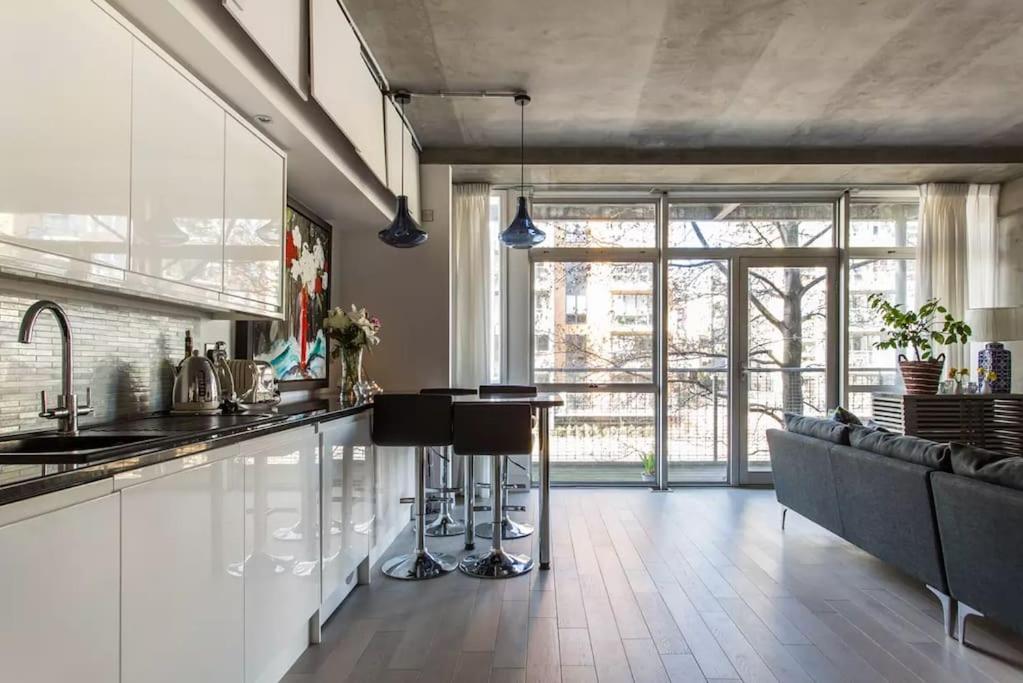 Canal-Side Apartment In Shoreditch Λονδίνο Εξωτερικό φωτογραφία